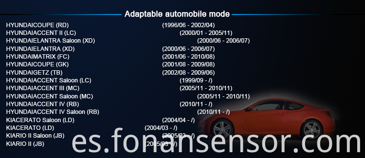 Sensor de posición del cigüeñal para Hyundai Accent Rio Rio5 39180-26900